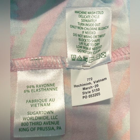 Lilly Pulitzer Mooney Midi Dress Size XL - Picture 6 of 6